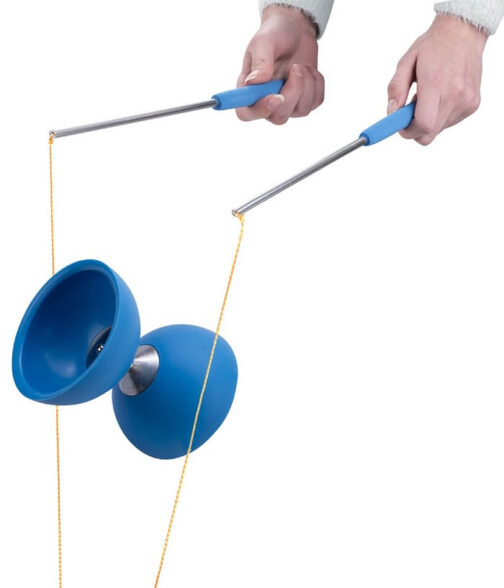 Diabolo set blue