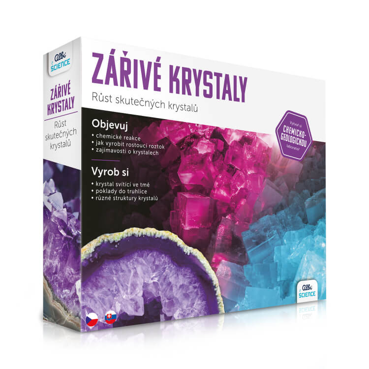 Žiarivé kryštály