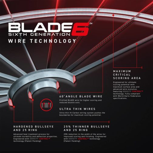 Sisalový terč Winmau Blade 6