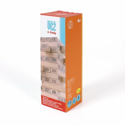 Jenga s číslami