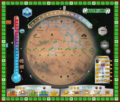 Mars Teraformace Hellas & Elysium