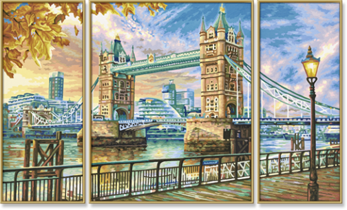 London Tower Bridge (80 x 50cm)