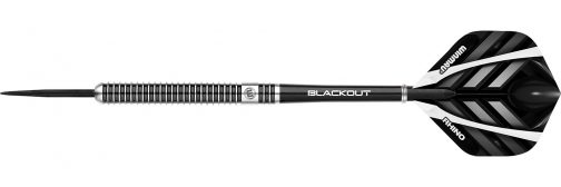 Šípky Blackout steel 22g