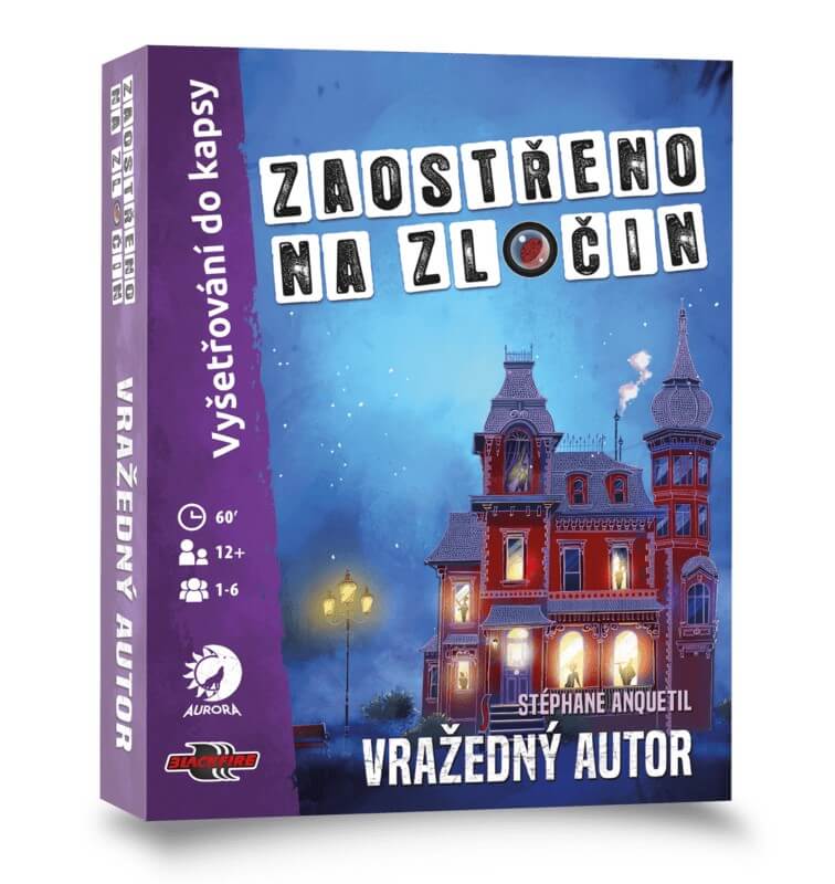 Zaostřeno na zločin - Vražedný autor spoločenská detektívna hra