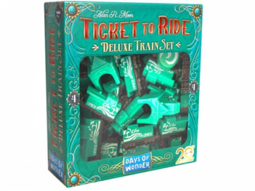 Ticket to Ride: 20th Anniversary Deluxe train green