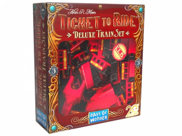 Ticket to Ride: 20th Anniversary Deluxe train red